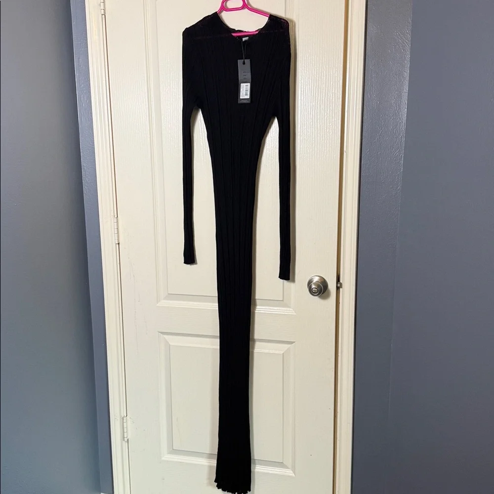 LIONESS Prophecy Maxi Dress - Onyx - Picture 3 of 5